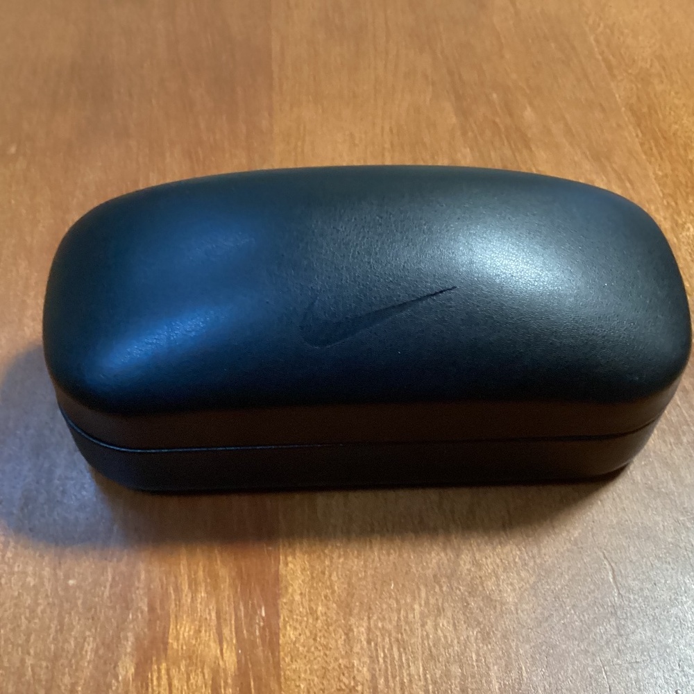 Nike Black Leather Sunglasses Case